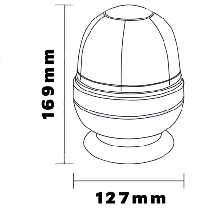 Pirilampo Em Led Magnetic