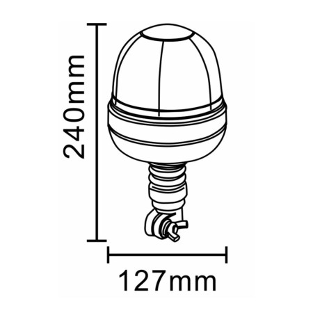 Pirilampo 12V de encaixe