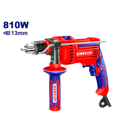 Berbequim EMTOP 810W 13mm
