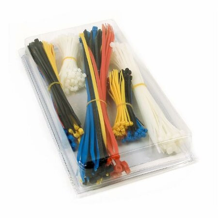 Kit abraçadeiras plástica