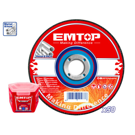 DISCOS ABRASIVOS 115mm EM