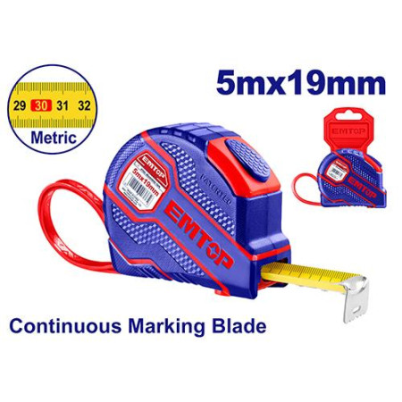 FITA METRICA 5MT x 19mm (