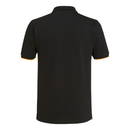 Polo preto LOGO-CIRCLE ta