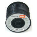 Fio nylon quadrado 3.3 mm x 137 mt preto