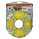 Fio corte quadrado 3.0mm x 53 mts Amarelo