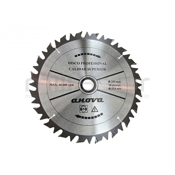 Disco pastilhado ANOVA 255x3x25,4