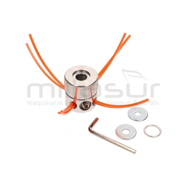 Cabeça Fio Nylon Alumínio - Parafuso Lateral