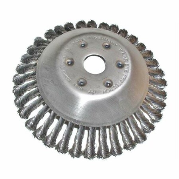 Cabeça de escovas de aço 175mm