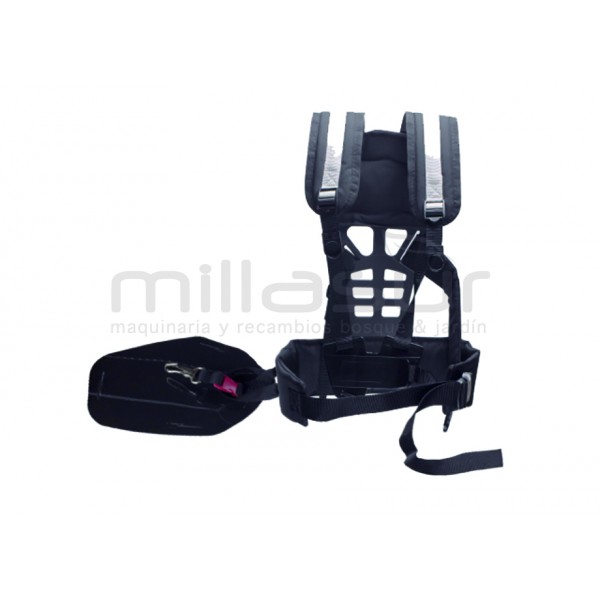 Arnês duplo profissional com proteção lombar HXP