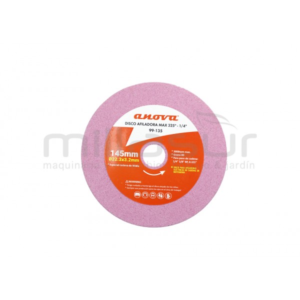 Disco afiar ANOVA .325"-1/4" (145x3,2x22,2)