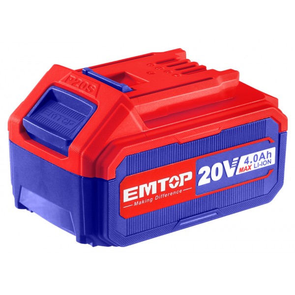 Bateria 20V 4.0Ah P20S EMTOP