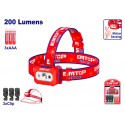 Lanterna de cabeça EMTOP LED C/SENSOR